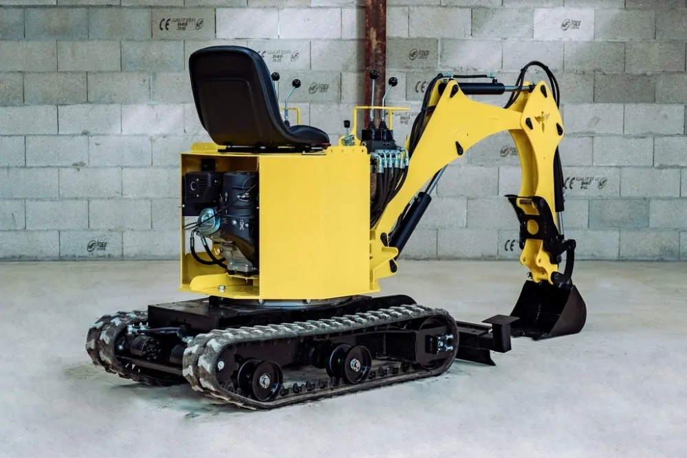 Minibager Fénix 400 PRO, benzín 9,5 HP KOHLER Profi elektrický štartér