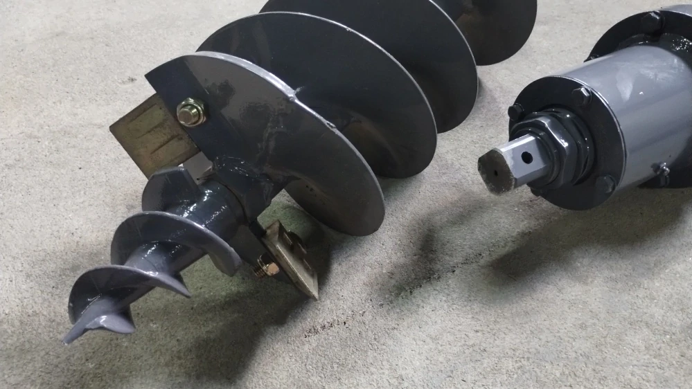 Zemný hydraulický vrták hlava + vrták