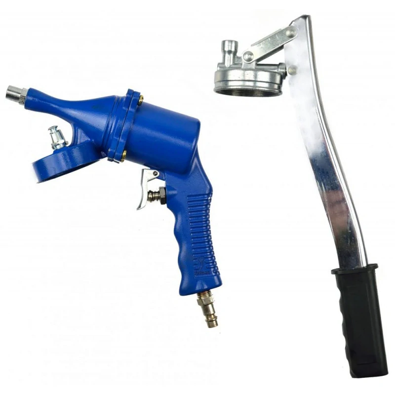 Pneumatická mazacia pištoľ-dekalamitka, maznica 400 ml s príslušenstvom