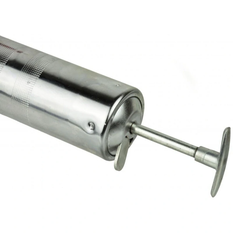 Mazacia pištoľ-dekalamitka, maznica 400 ml s príslušenstvom, hadička 300 mm