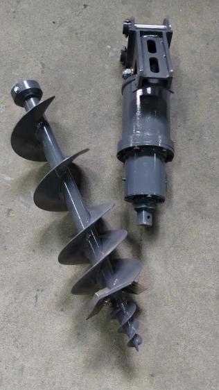 Zemný hydraulický vrták hlava + vrták