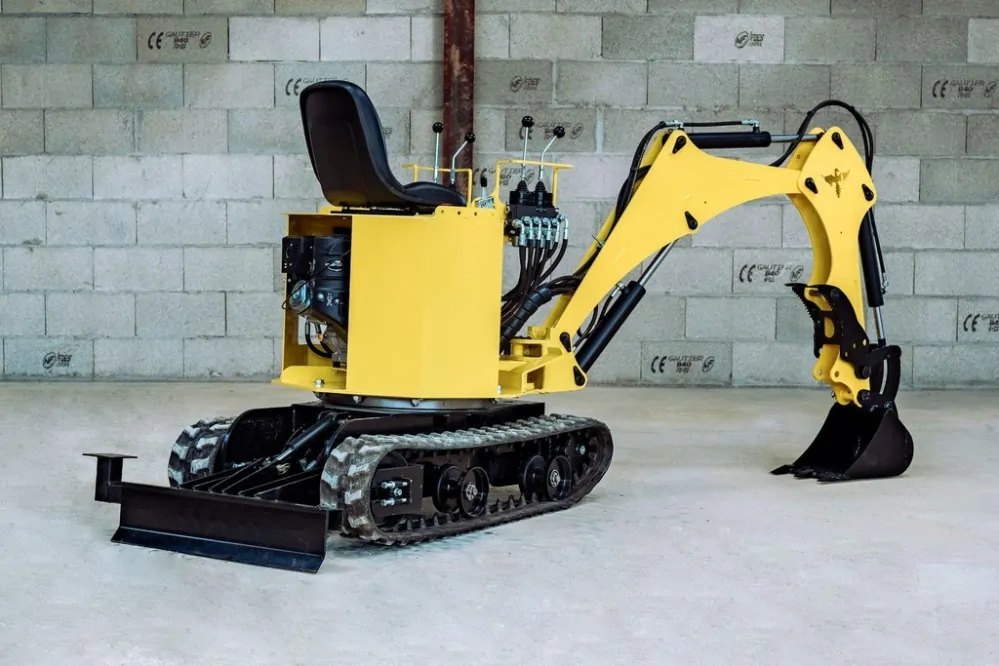 Minibager Fénix 400 PRO, benzín 9,5 HP KOHLER Profi elektrický štartér