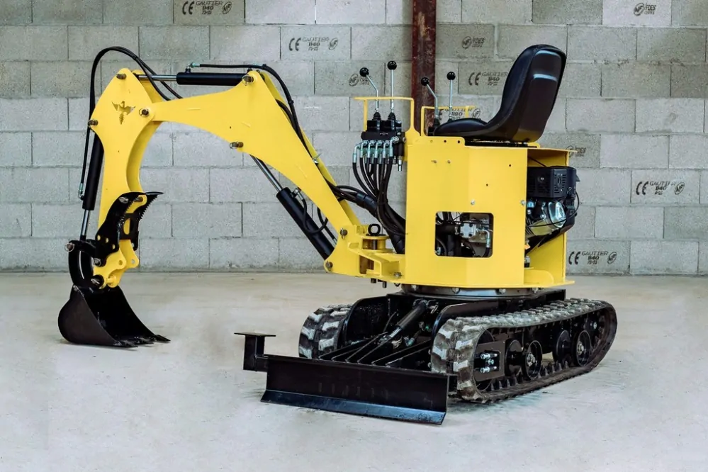 Minibager Fénix 400 PRO, benzín 9,5 HP KOHLER Profi elektrický štartér