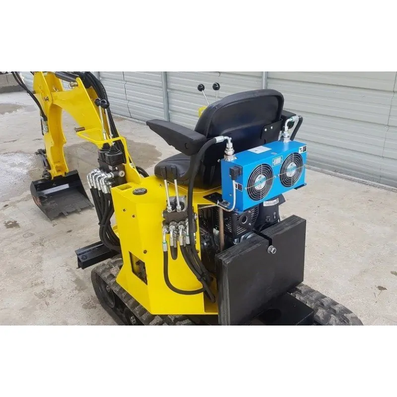 Minibager Fénix 400 PRO, benzín 14 HP KOHLER Profi elektrický štartér