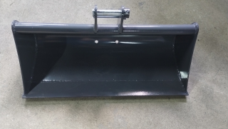 Svahová lyžica pevná 80 cm pre minibager KIMA-S