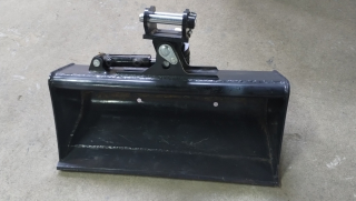 Svahová lyžica hydraulická 80 cm pre minibager KIMA-S